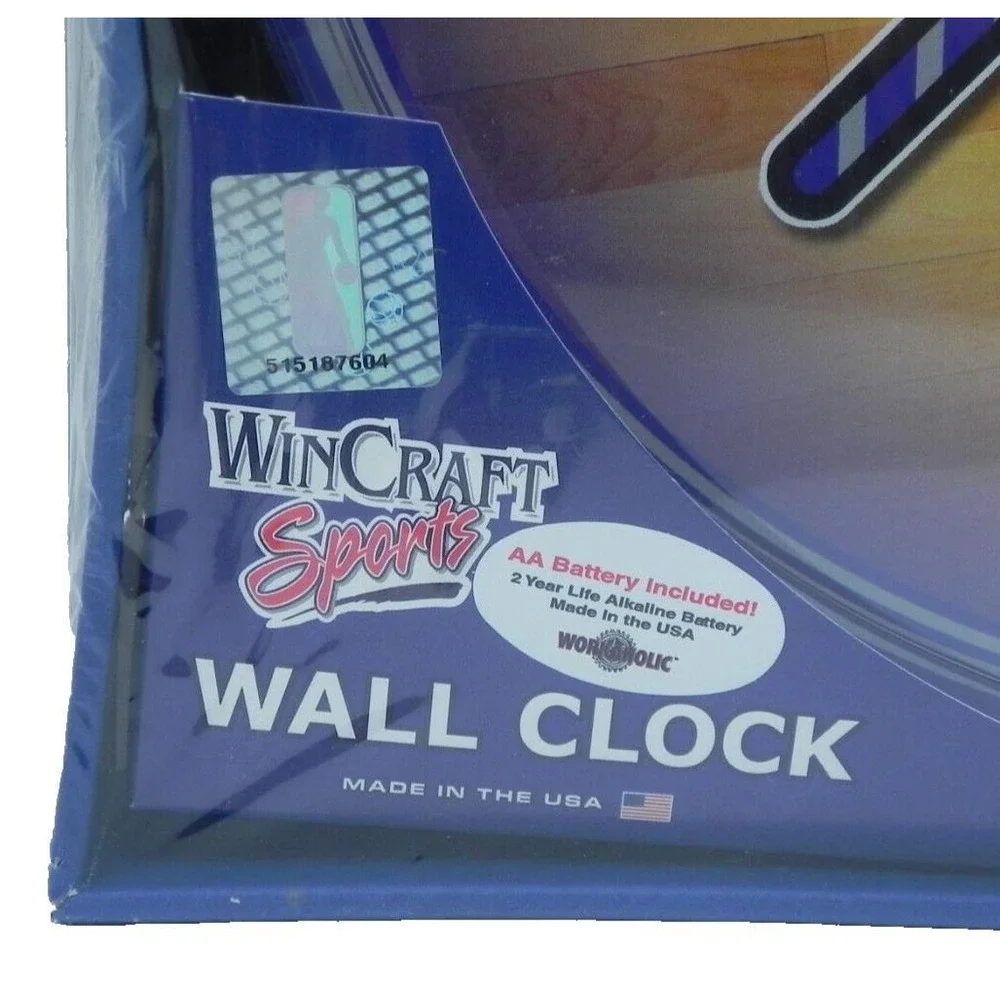Sacramento Kings WinCraft‎ NBA Wall Clock NEW
